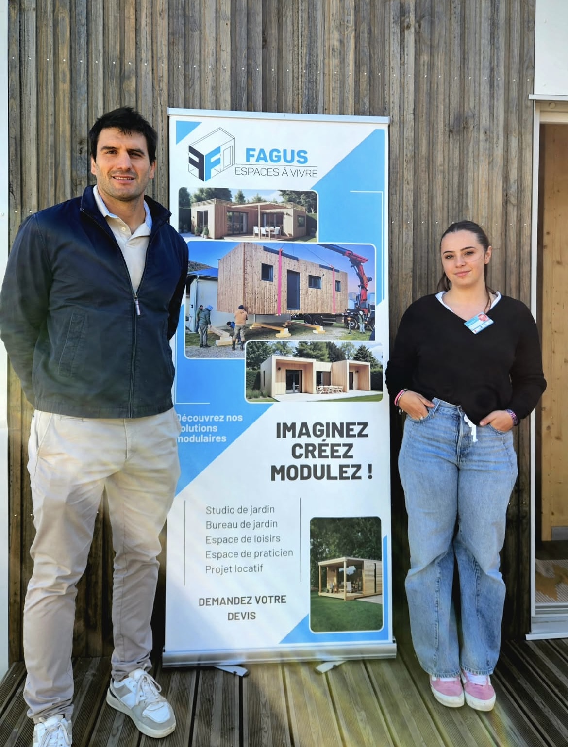 La Musette Services et Fagus France Partenariat Fagus France et La Musette Services à la Foire de Montpellier
